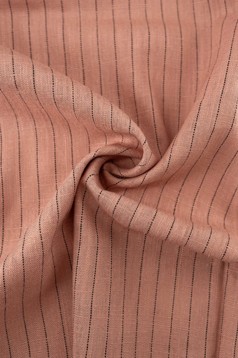 Viscosa rayas rosa maquillaje