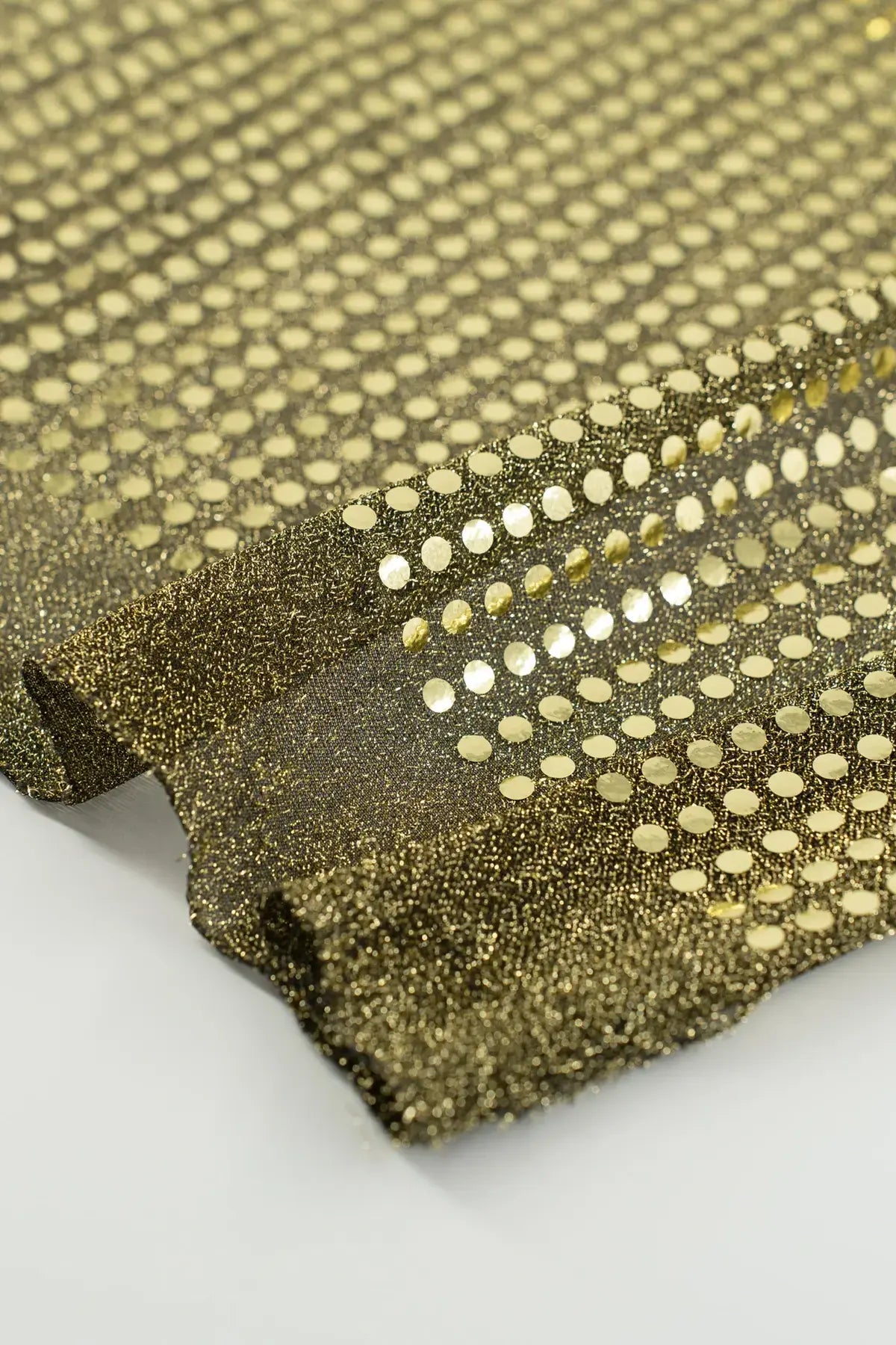 Lentejuela glitter drip  rich gold