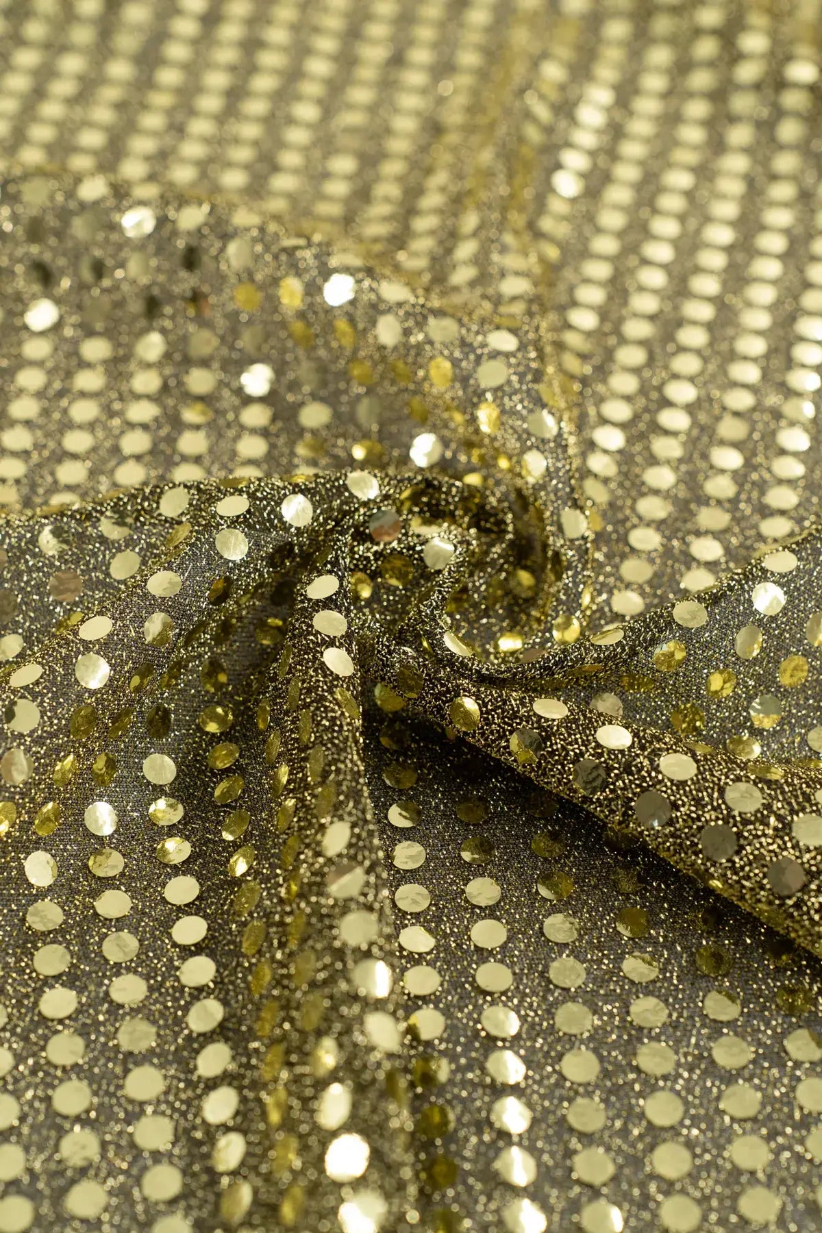 Lentejuela glitter drip  rich gold