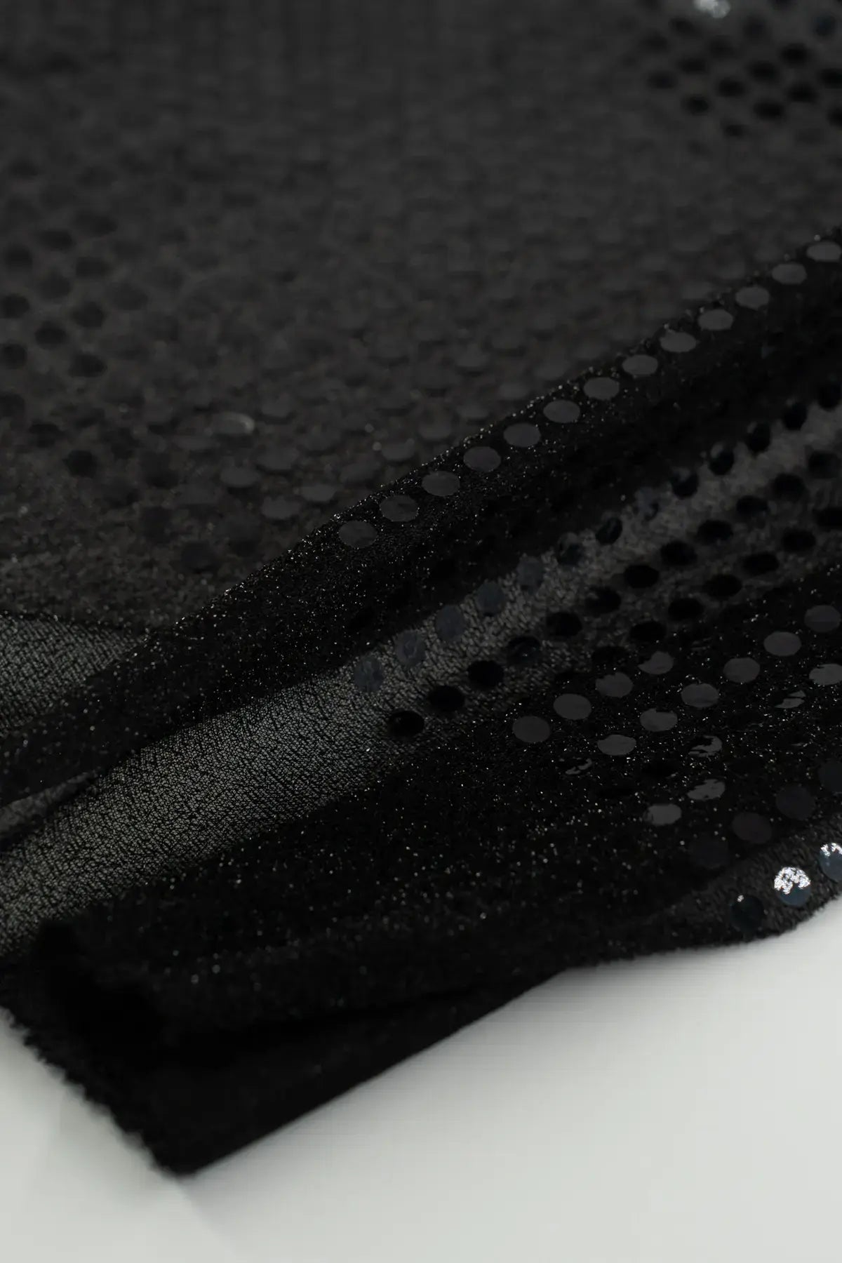 Lentejuela glitter drip anthracite