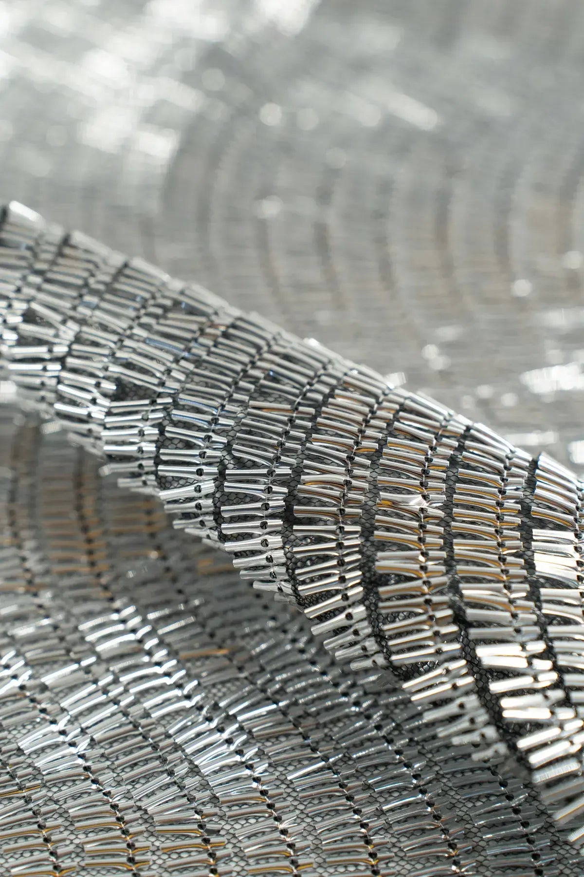 Lantejoulas prateadas