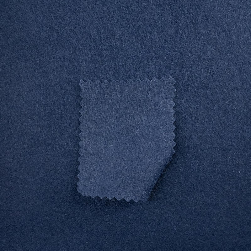 Fieltro liso azul marino