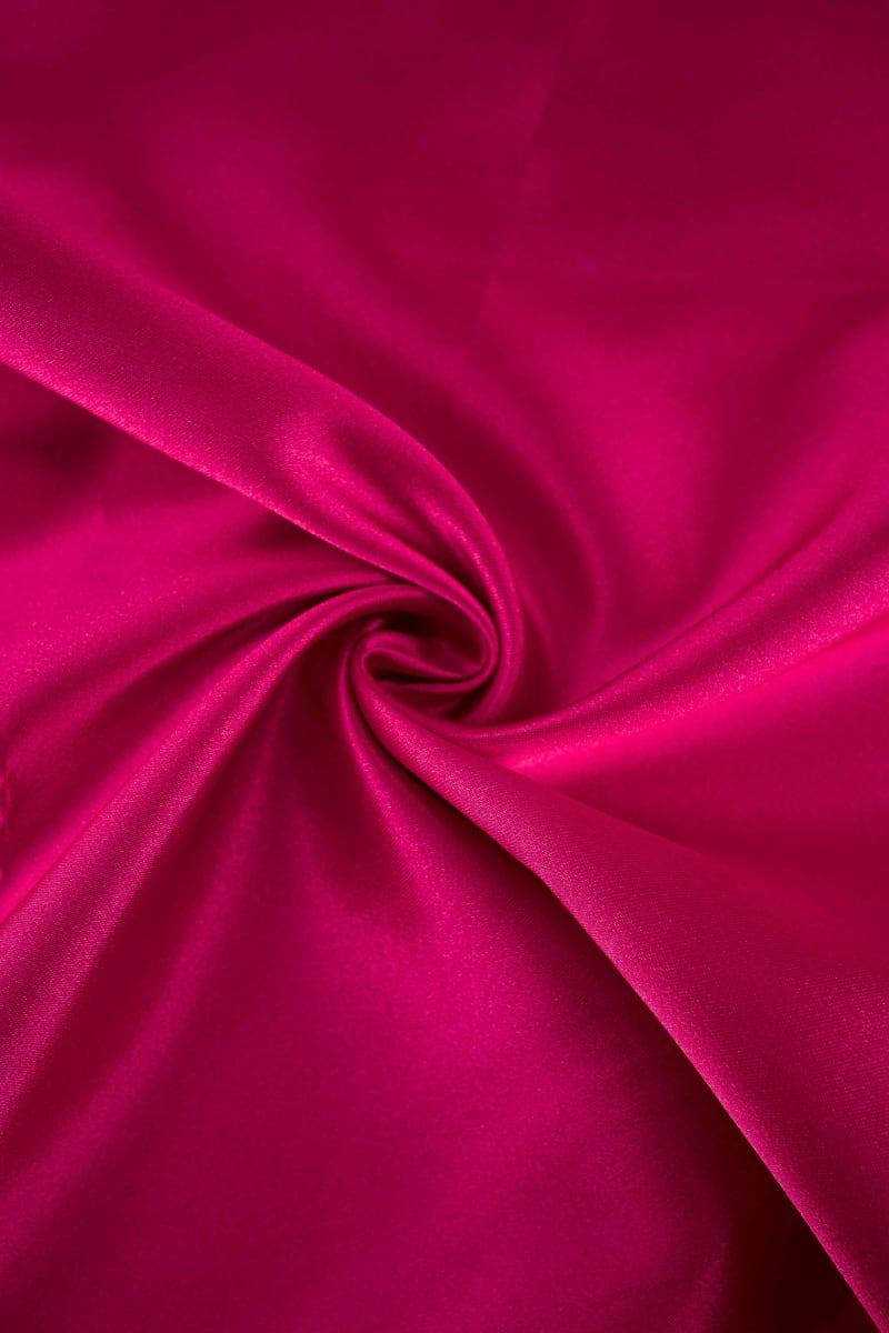 Raso liso rosa magenta