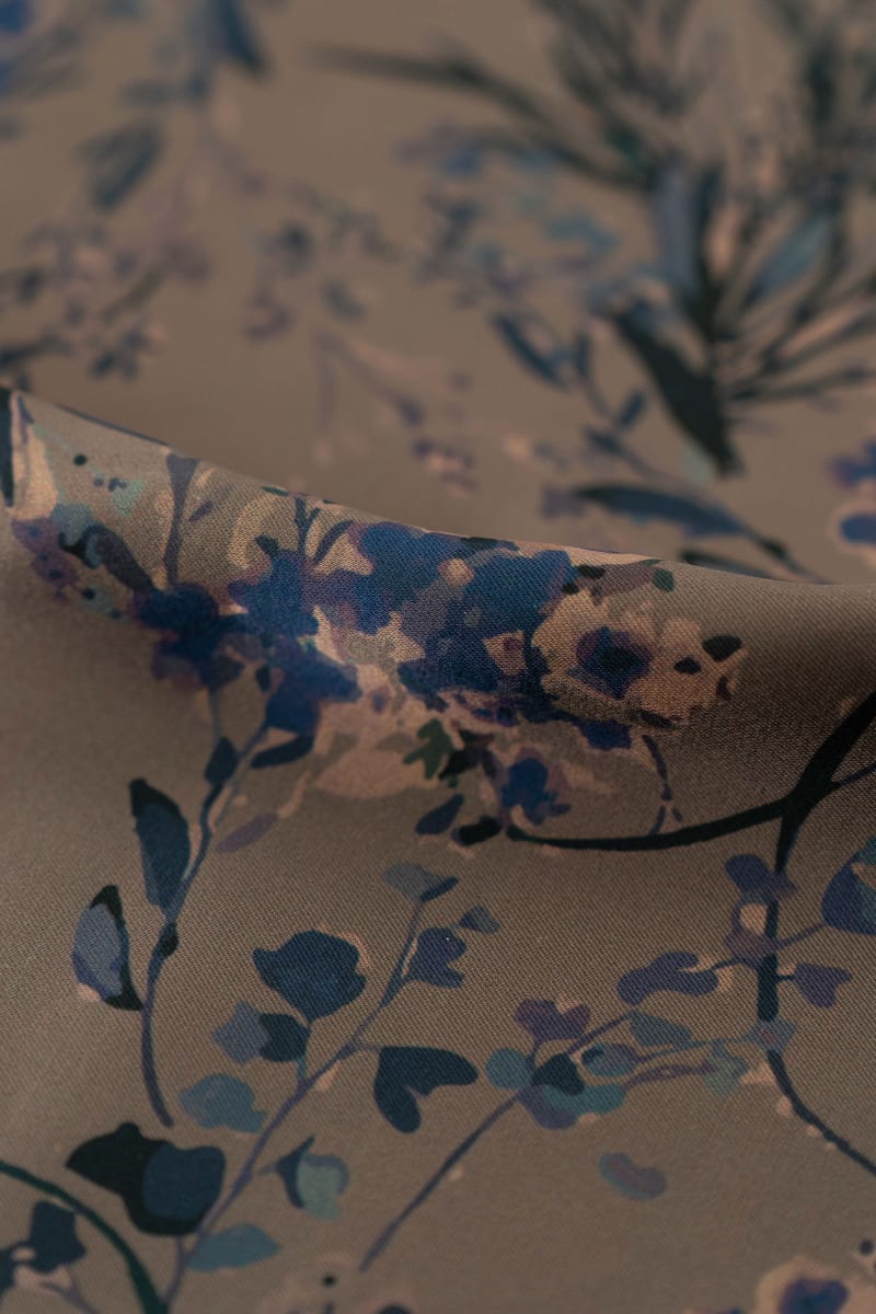 RASO FLOR  2 ORIENT BLUE