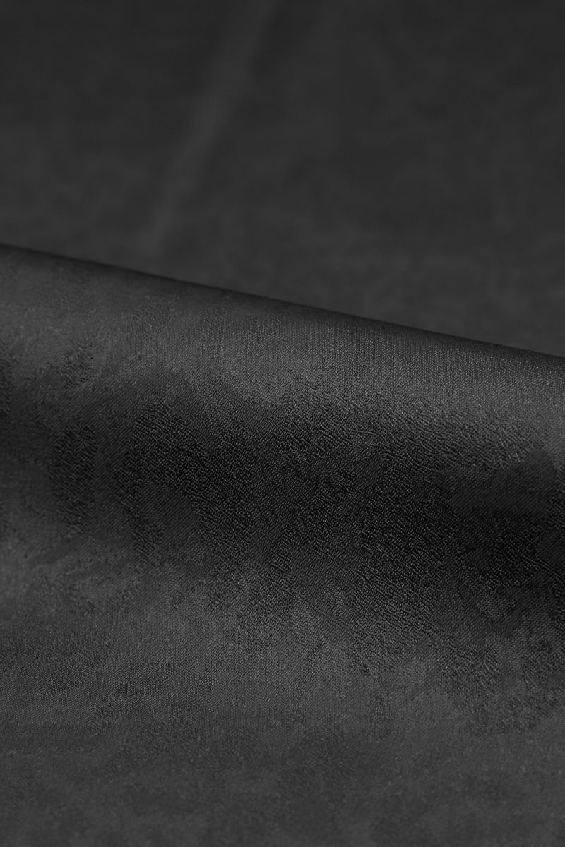 RASO JACQUARD 1 2 NEGRO