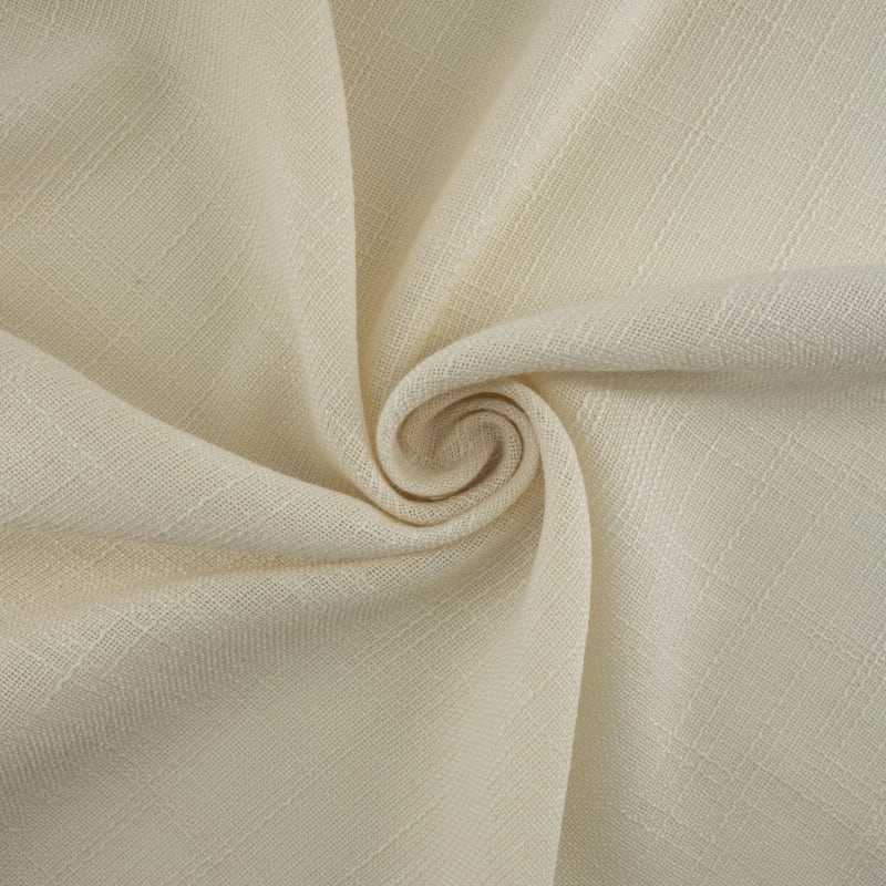 Visillo/Hopsack liso blanco