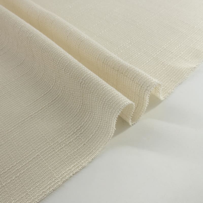 Visillo/Hopsack liso blanco
