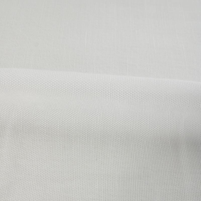Visillo/Hopsack liso blanco roto