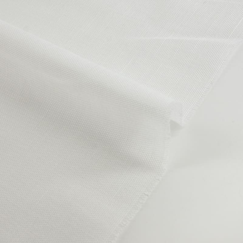 Visillo/Hopsack liso blanco neutro