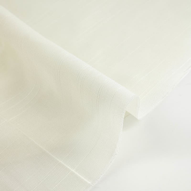 Burlap/Visillo liso blanco roto