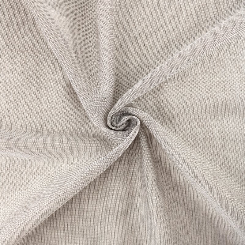 Visillo/Hopsack liso gris claro