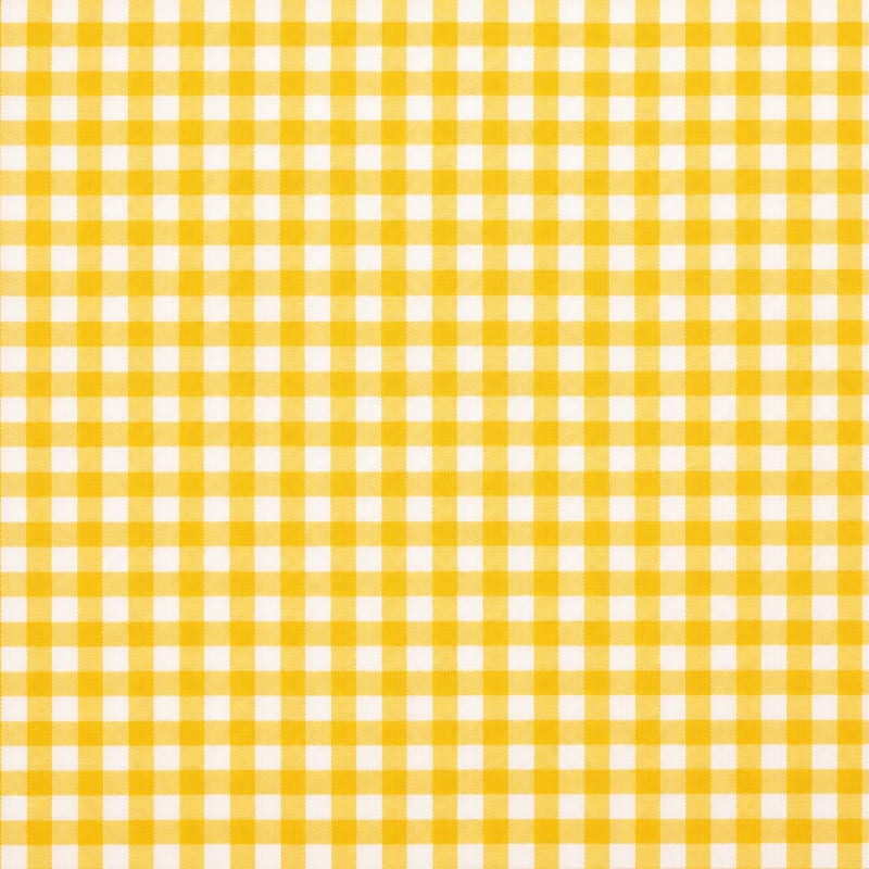 Vichy cuadros amarillo intenso