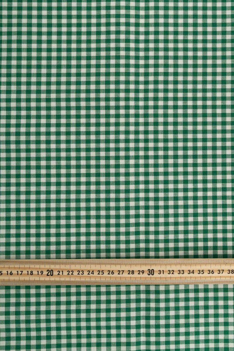 Vichy cuadros vichy verde esmeralda