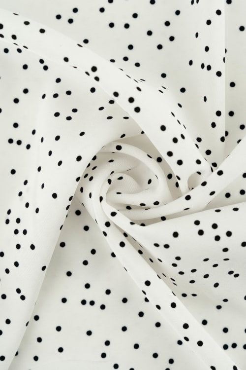 Koshibo color blanco con lunar negro de 2mm