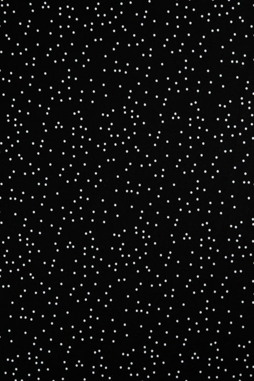 Koshibo color negro con lunar blanco de 2mm