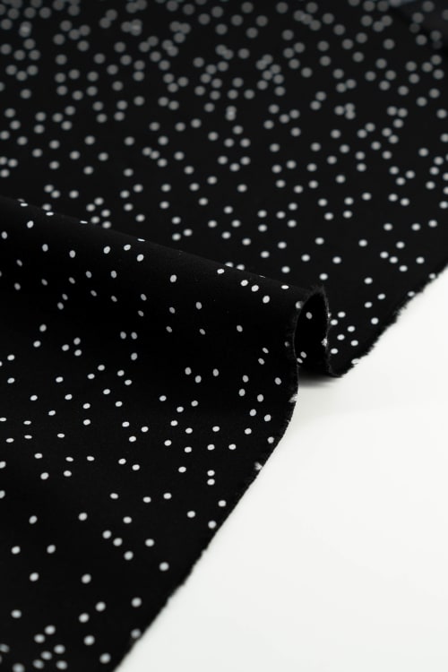 Koshibo color negro con lunar blanco de 2mm