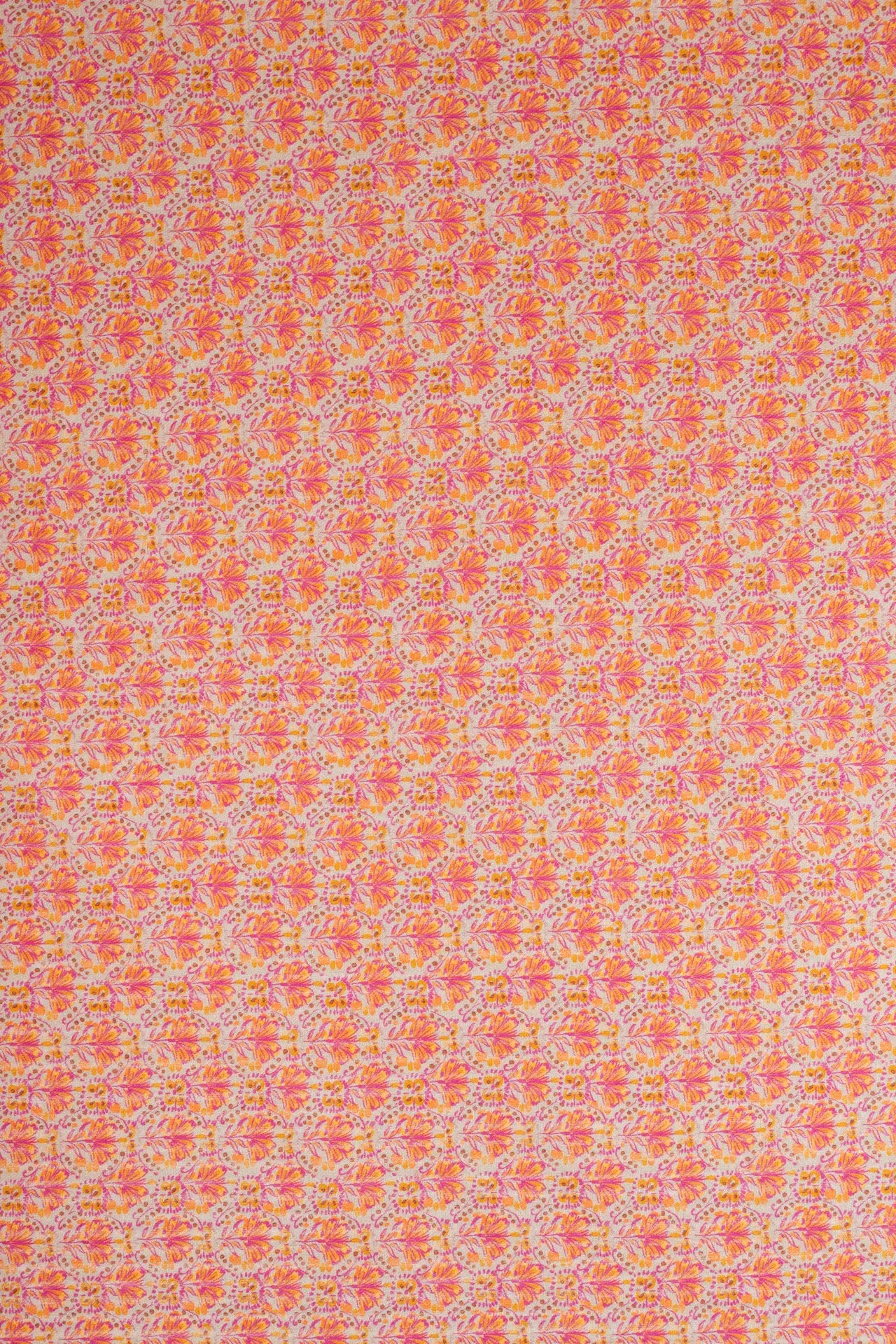 Estampado floral em seersucker