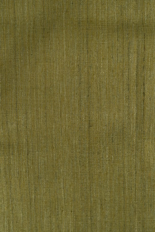 Seda natural color verde pesto