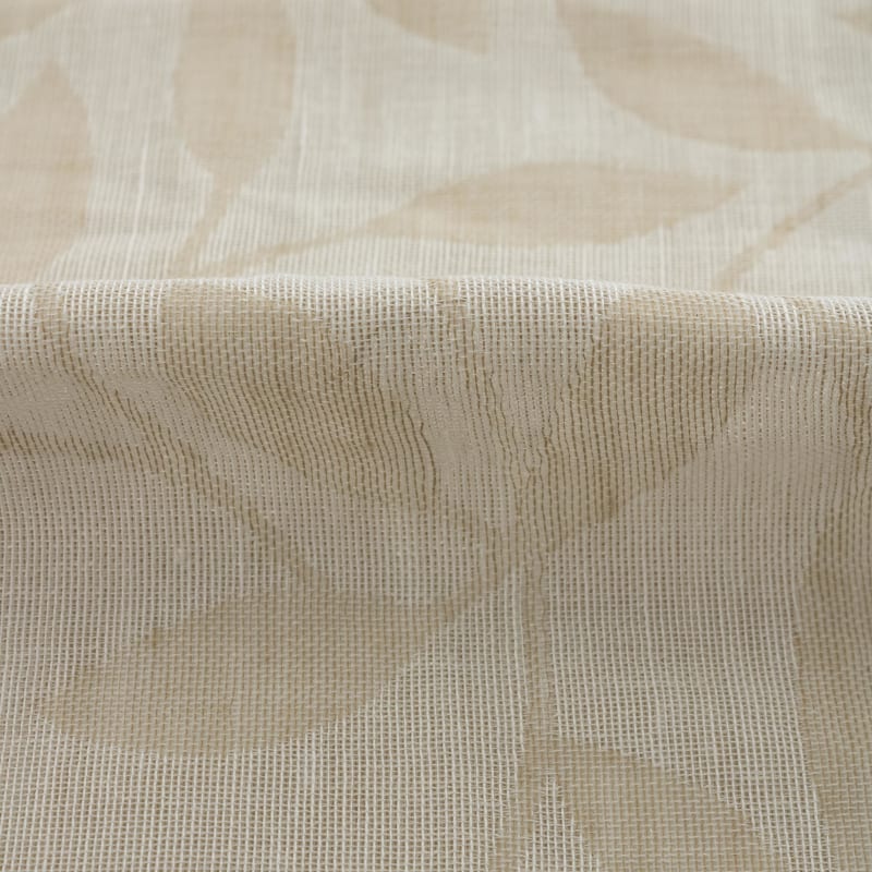 Visillo/Hopsack bordado camel