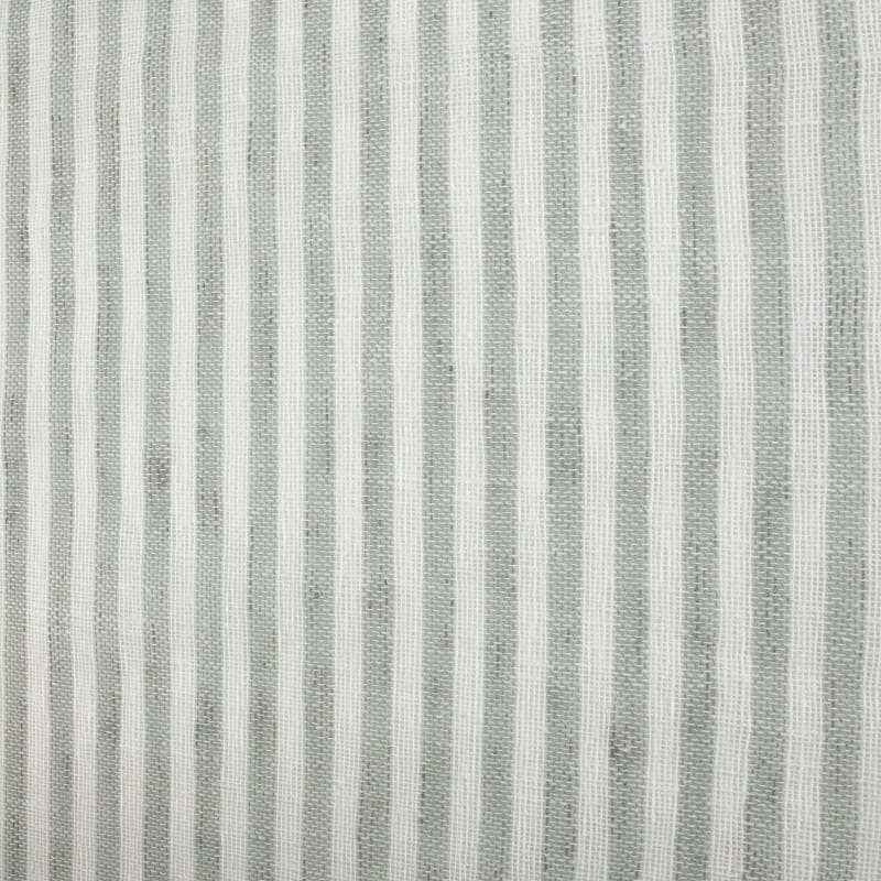 Visillo/Hopsack rayas gris claro