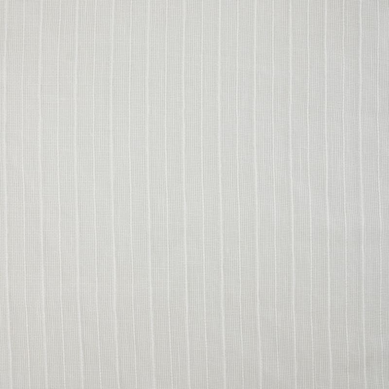 Visillo/Hopsack bordado blanco roto