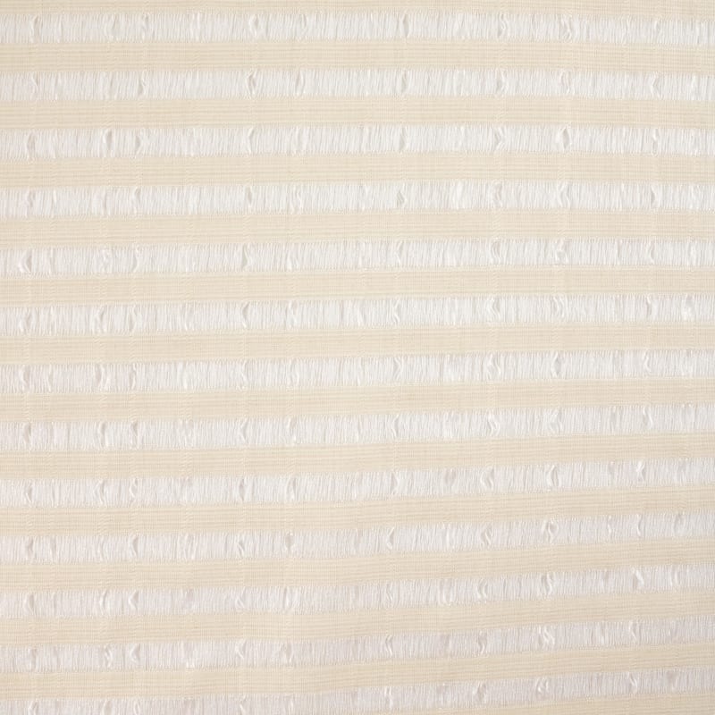 Visillo/Hopsack rayas beige