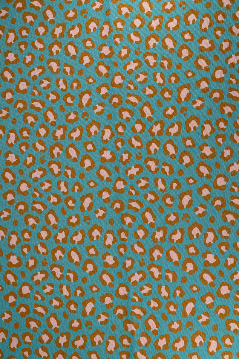 Semipanamá animal print verde oliva