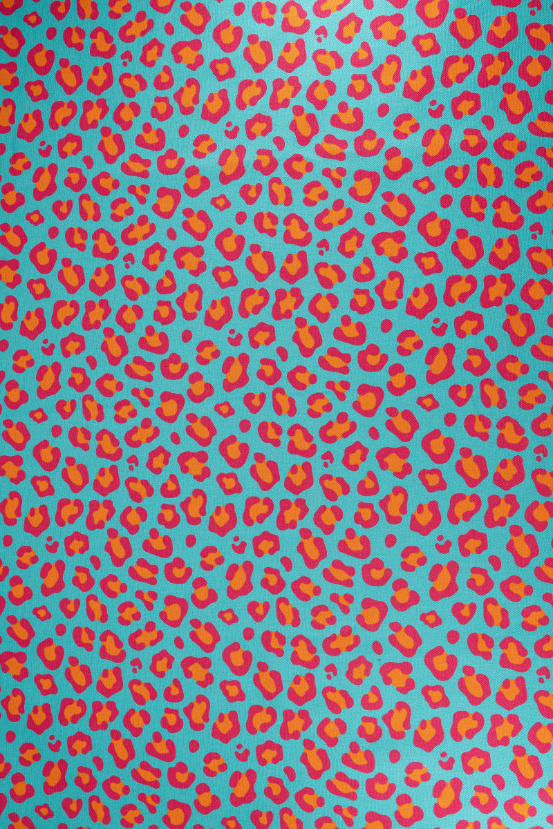 Semipanamá animal print leopardo rosa fucsia
