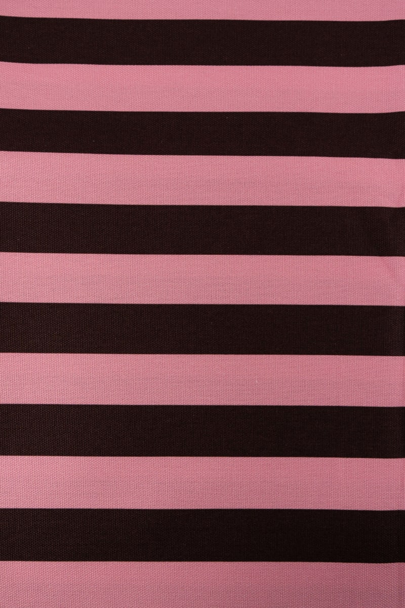 Semipanamá rayas rosa chicle y marrón