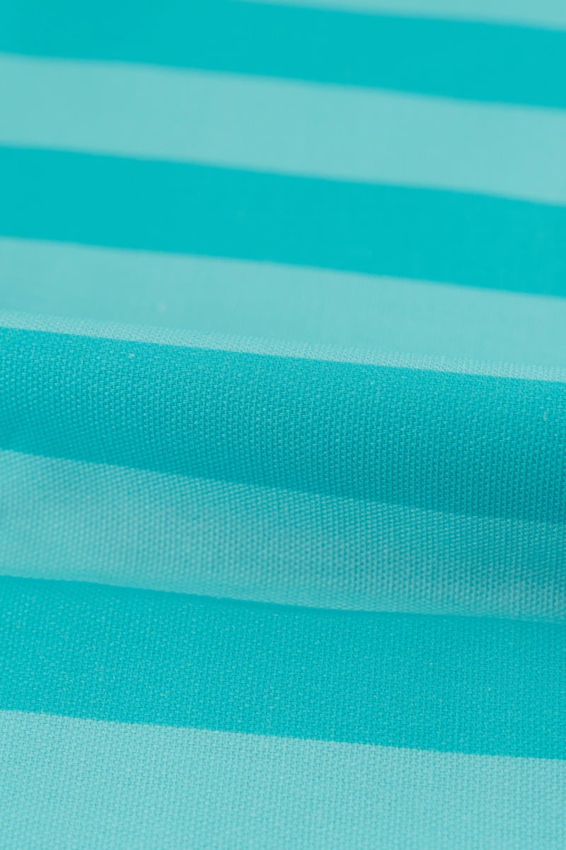 Semipanamá rayas turquesa y celeste