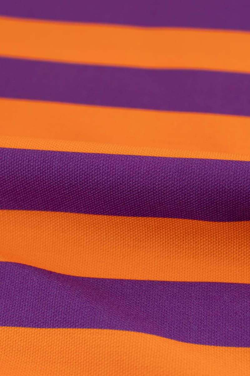 Semipanamá rayas morado y naranja
