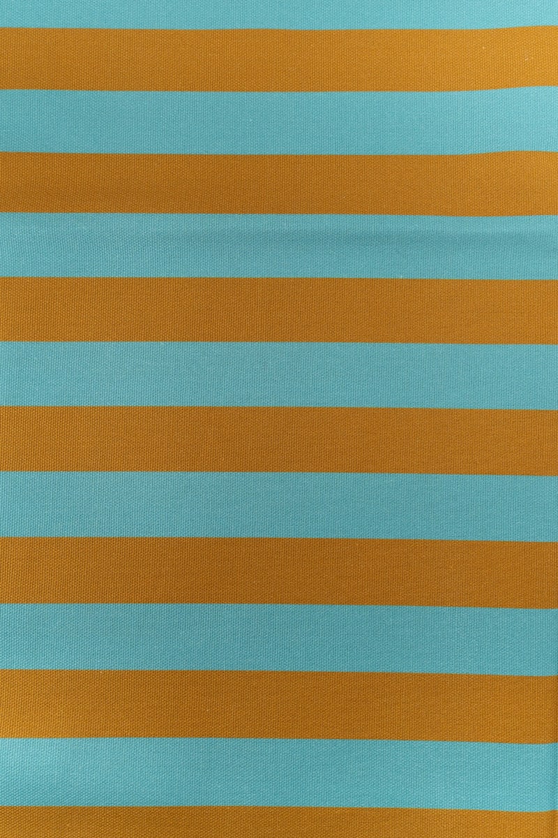 Semipanamá rayas oliva y turquesa