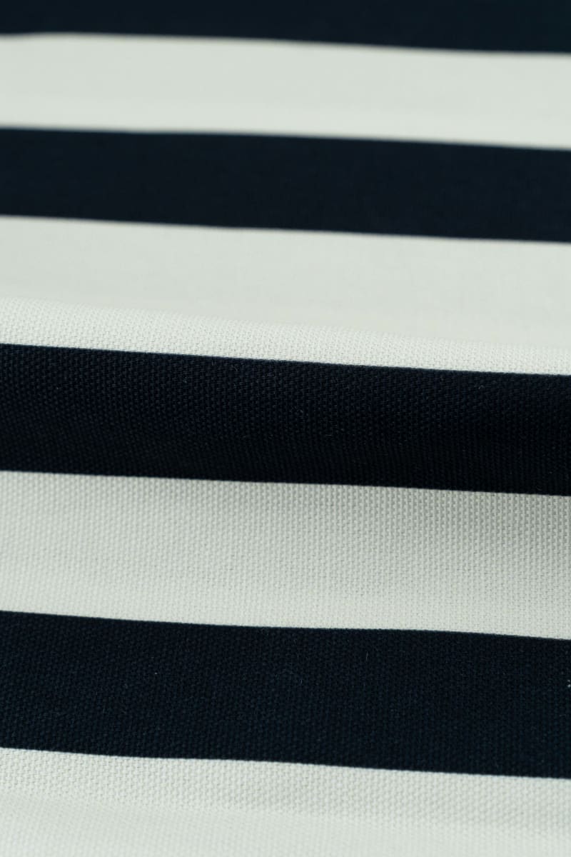 Semipanamá rayas negro y blanco