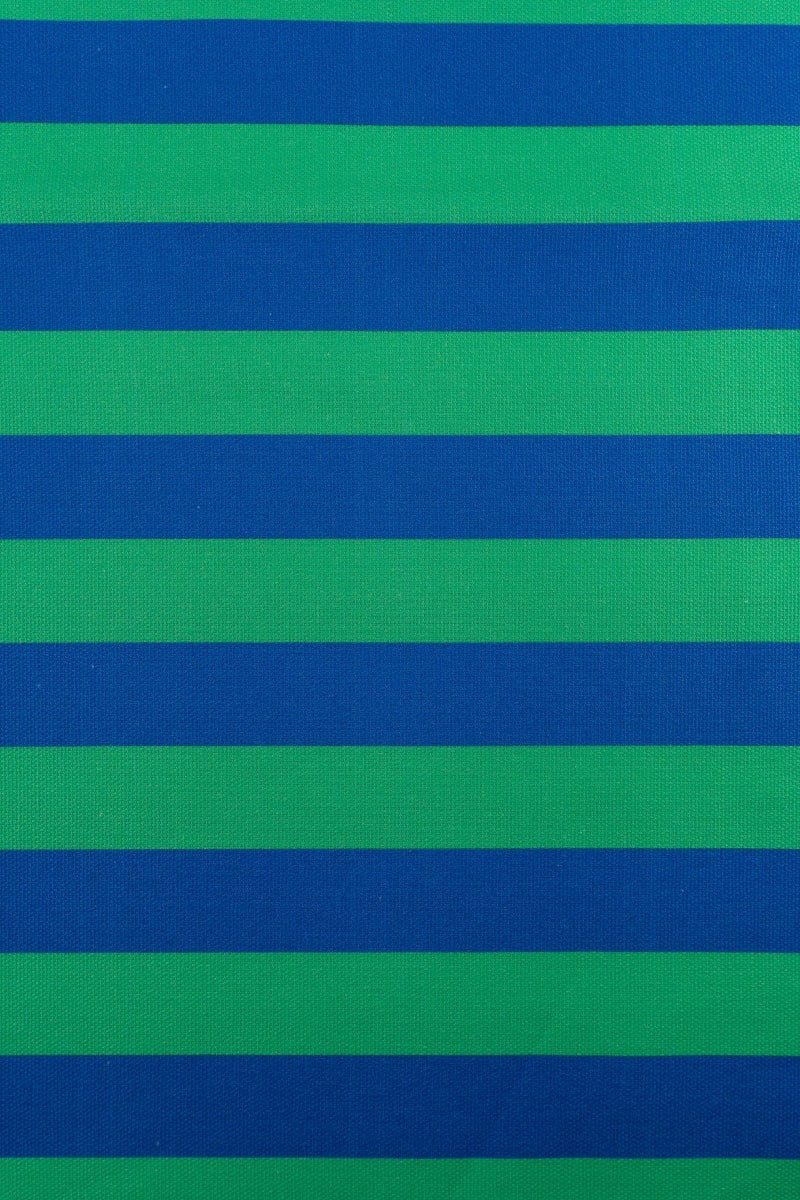 Semipanamá rayas azulina y verde