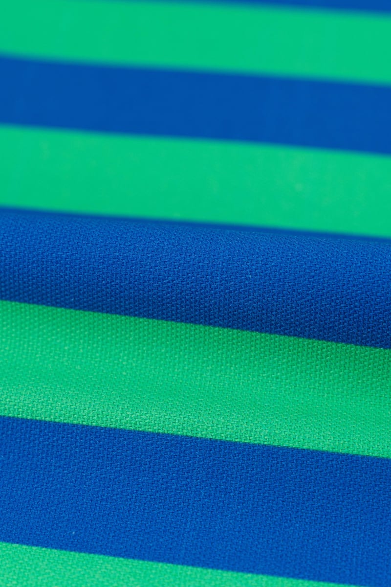 Semipanamá rayas azulina y verde