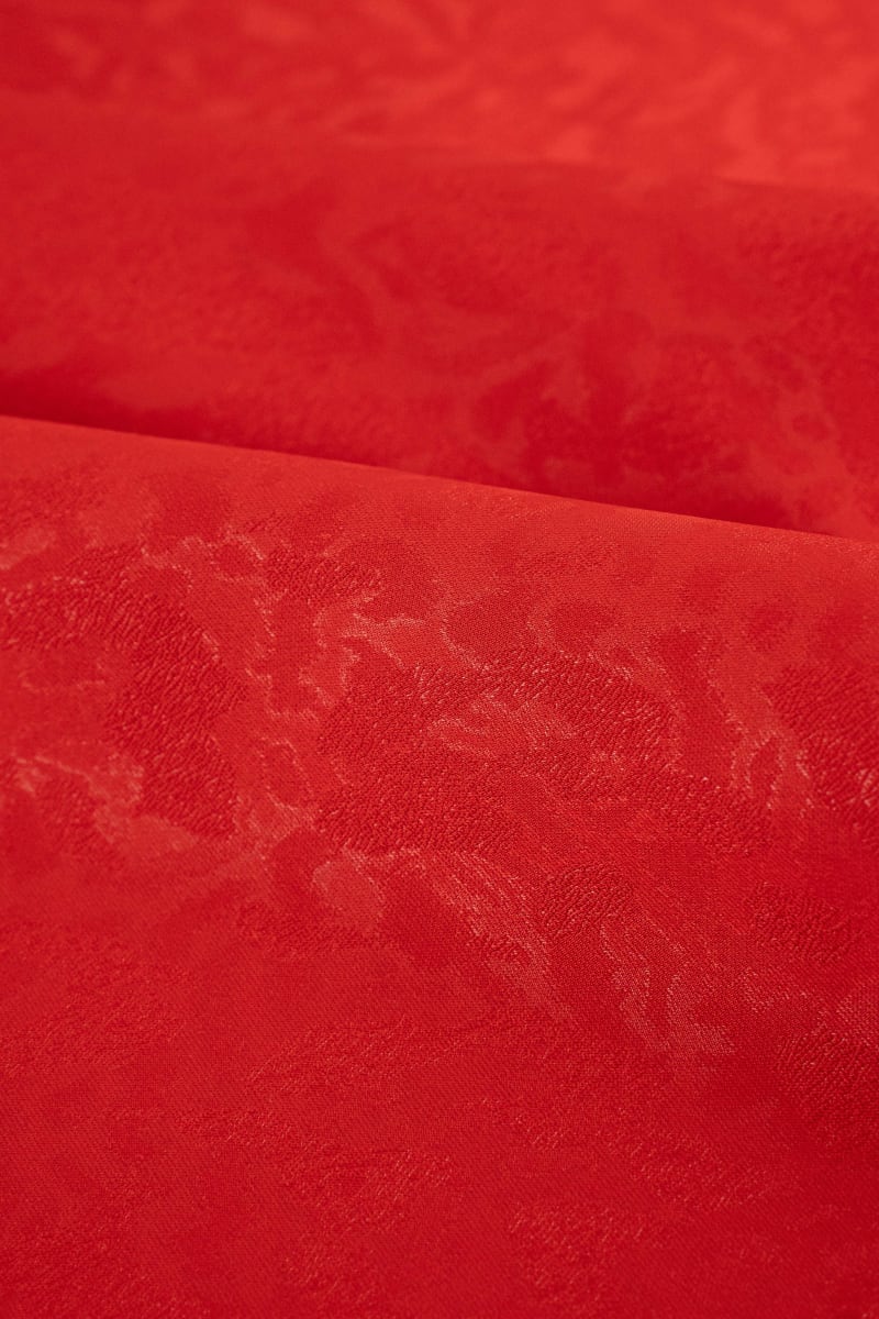 RASO MIKADO EMBROSS 1 3 ROJO