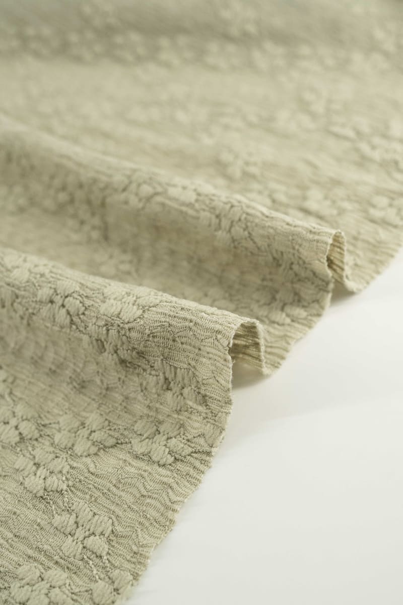 Punto floral gris