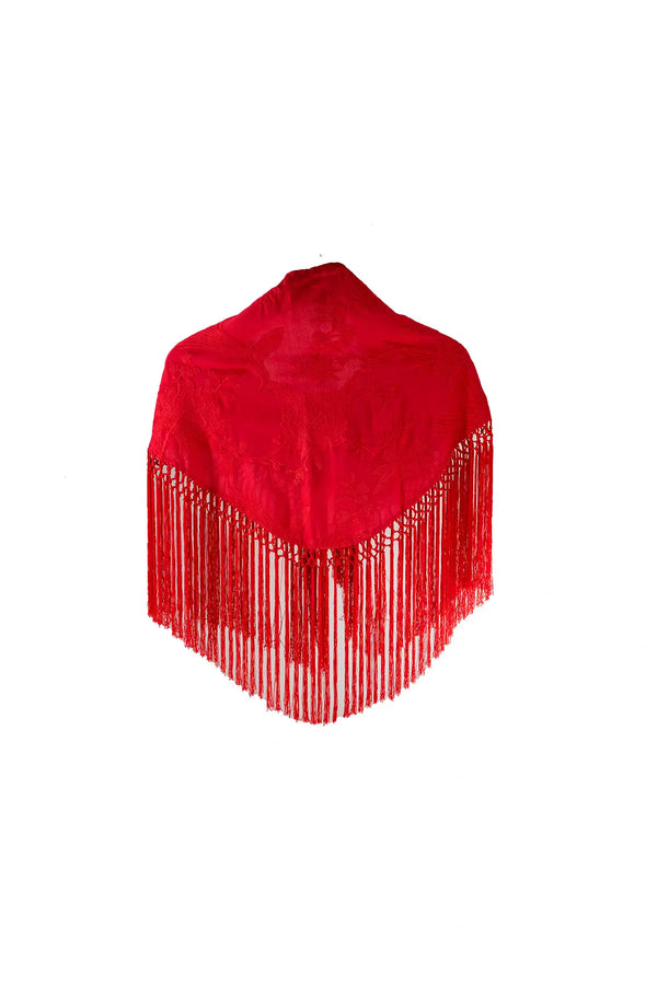 Xaile Violeta Bordado - Vermelho